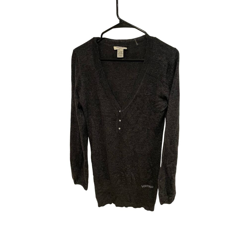 Vertigo Paris wool vneck sweater size L